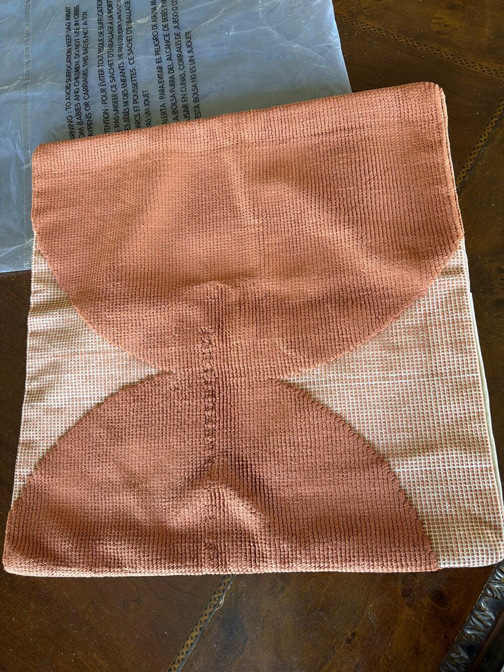 West Elm Pillow Cover 20" x 20"  NEW